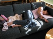 sleeping